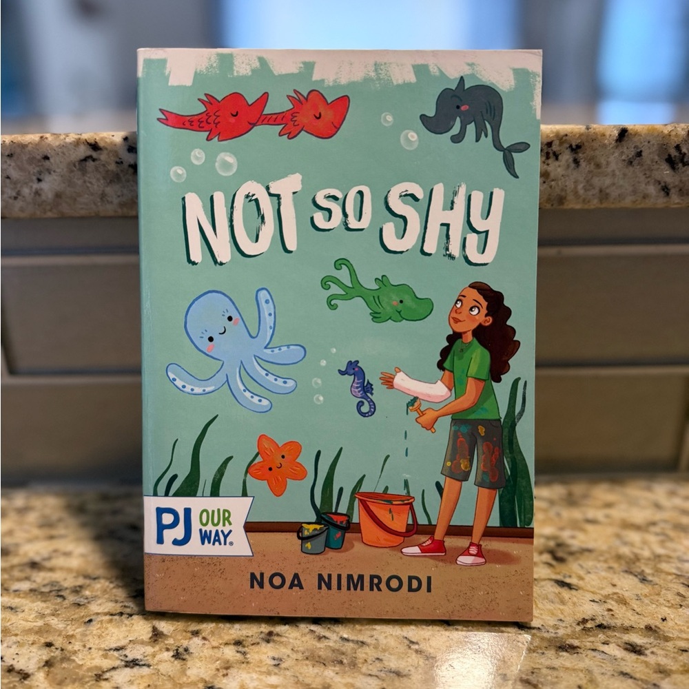 Not So Shy, a middle-grade novel written by Noa Nimrodi.